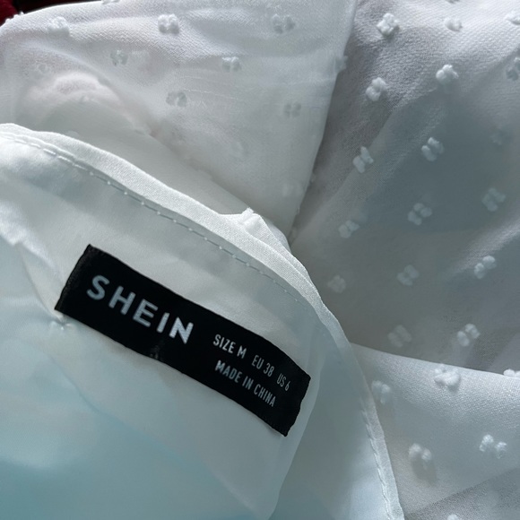 Shein Pheasant Style Long Sleeve Crop top - Picture 3 of 6